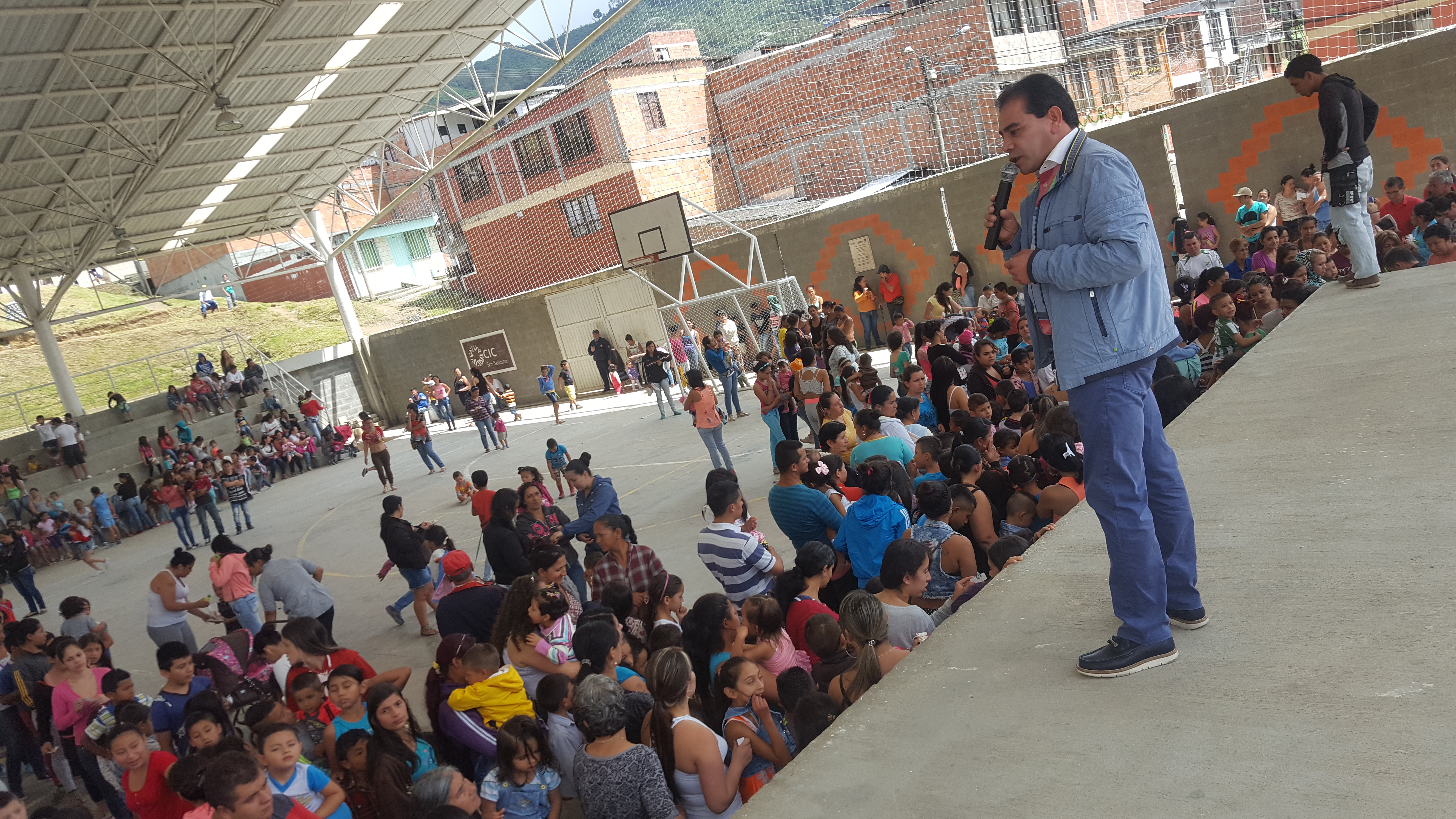 Entrega de regalos